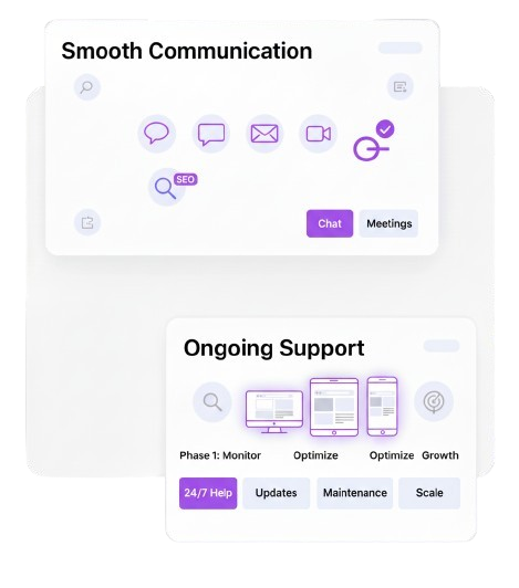 Smooth Communication + Ongoing Support